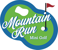 Mountain Run Mini Golf Logo