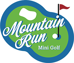 Mountain Run Mini Golf Logo