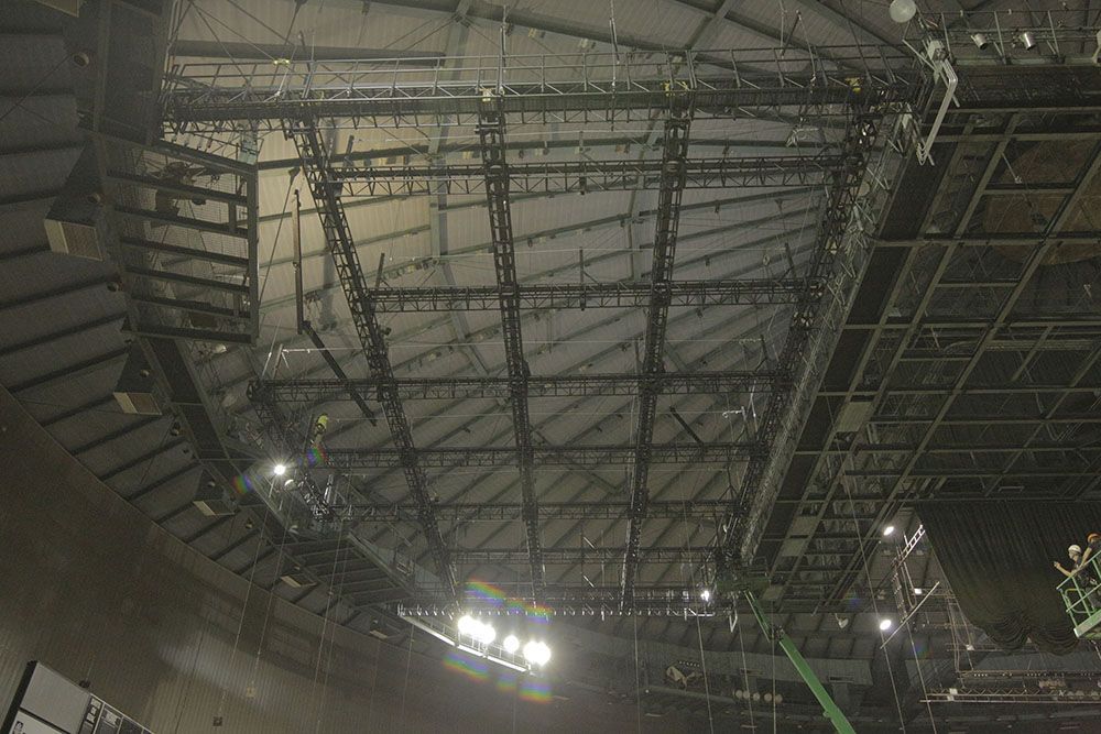 Partial view of structure