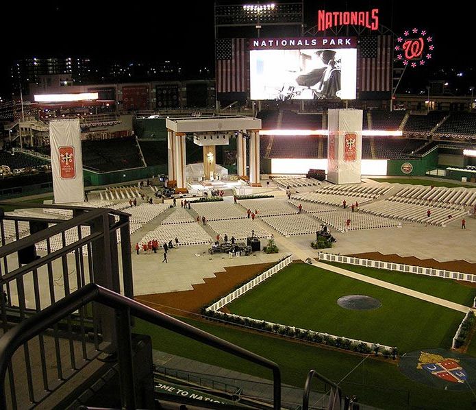 Stadium shot