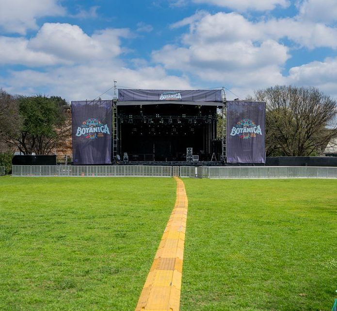 Green Field and Large Concert Rig