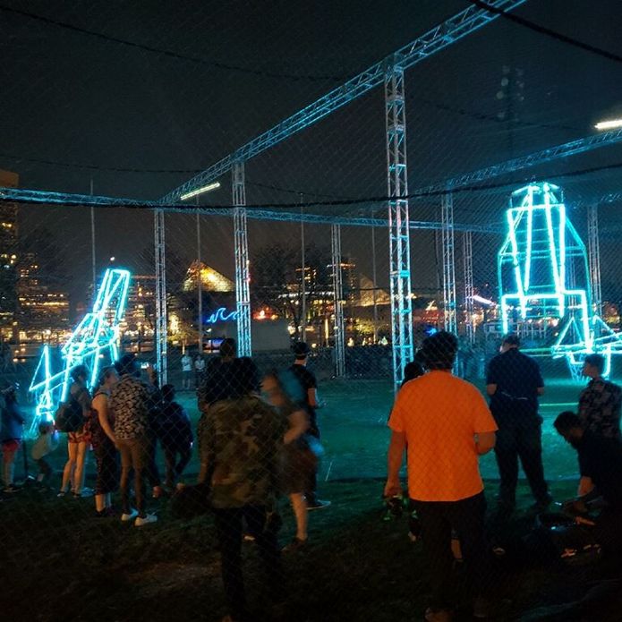 Neon Blue Concert